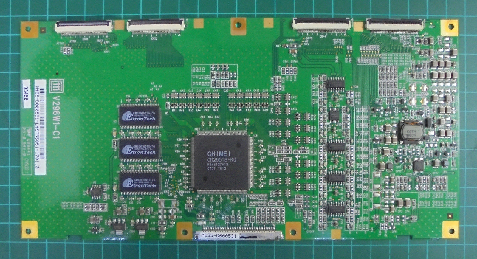 V296W1-C1 - 35-D000531 - 1701.1/1701.2 Display V296W1-L15 tested